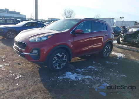 2020 Kia Sportage Ex from USA, damaged, VIN KNDPNCAC1L7644242